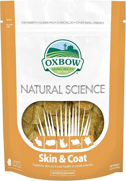 Oxbow Natural Science Skin and Coat Supplement, 60 Count | Amazon (CA)