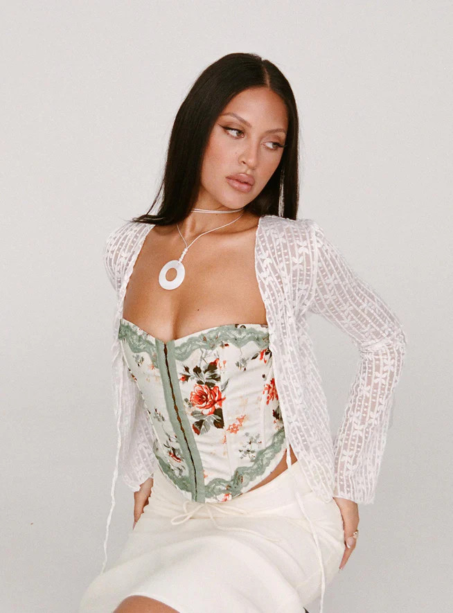 Yamie Bustier Top Multi | Princess Polly US