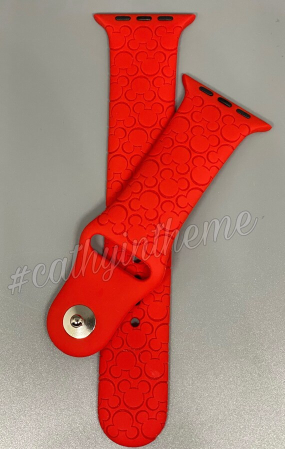 Mouse Ears Pattern Silicone Watch Band | Etsy | Etsy (US)