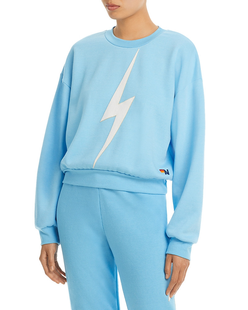 Aviator Nation Bolt Stitch Crewneck Sweatshirt | Bloomingdale's (US)