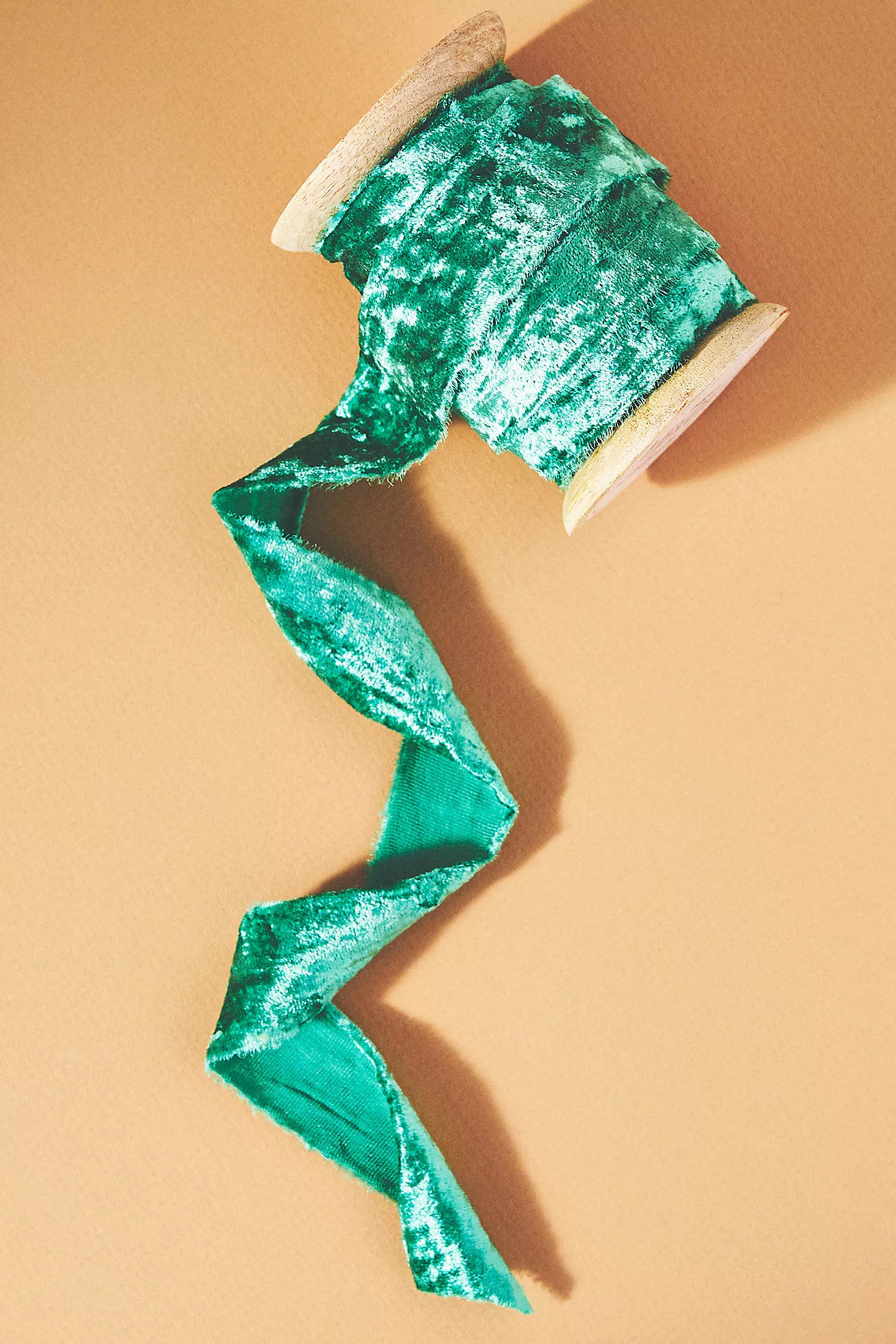 Vintage Fray Velvet Ribbon | Anthropologie (US)