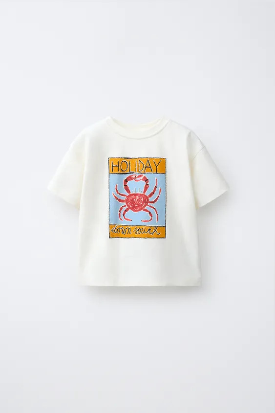 ISABELLE VANDEPLASSCHE \u00a9 CRAB T-SHIRT | Zara US