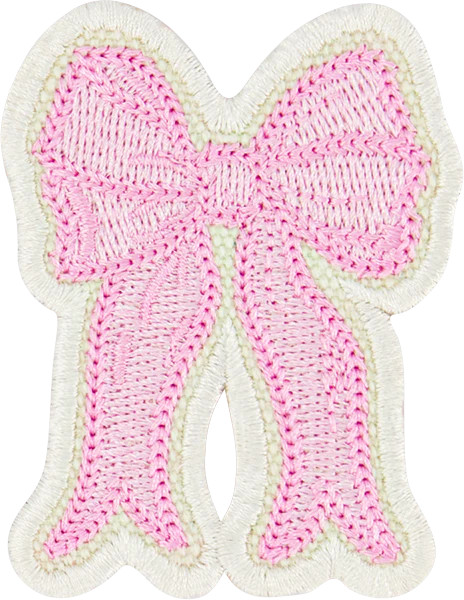 High Tea Pink Bow Patch | Stoney Clover Lane