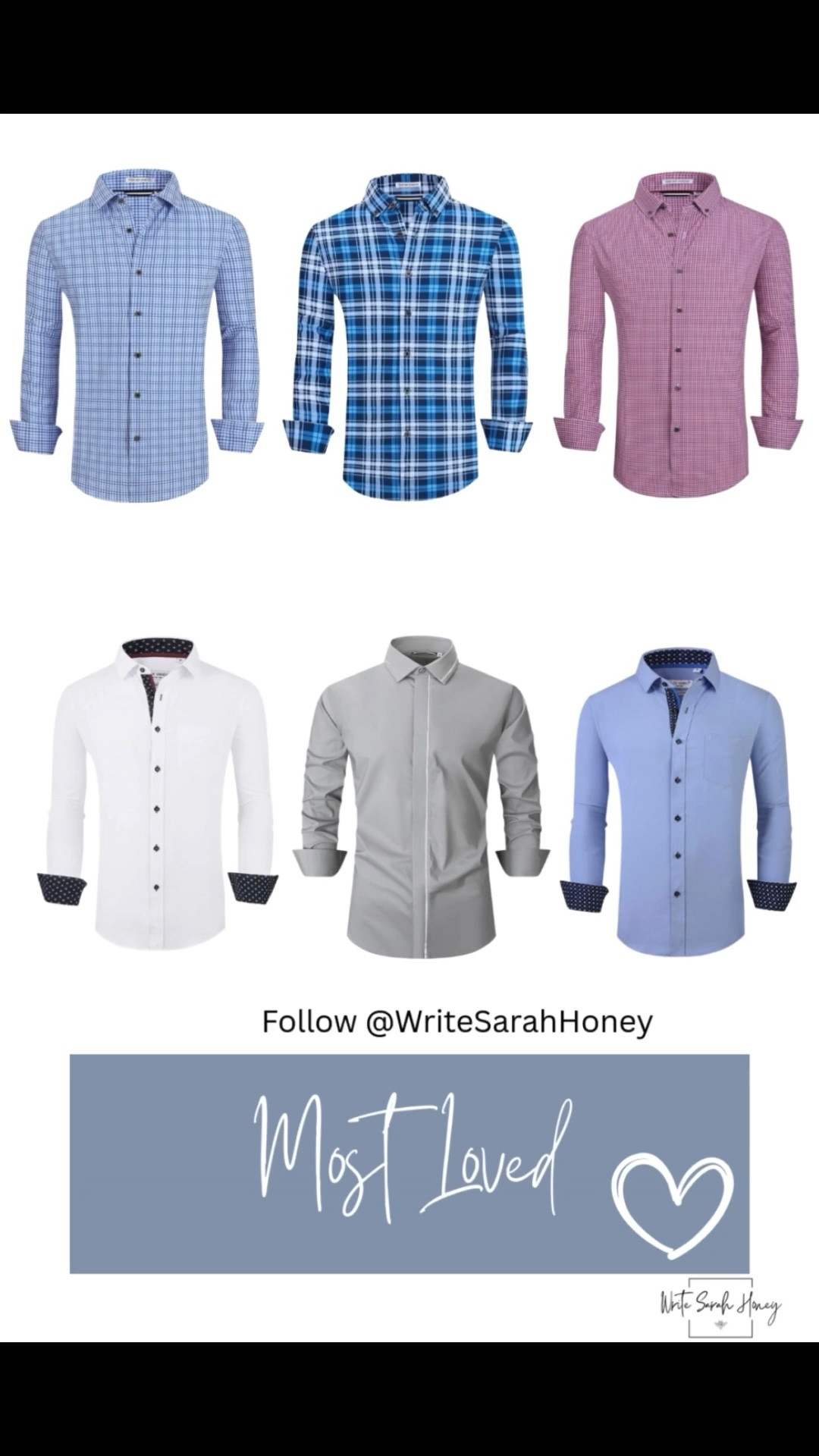 Most Loved ✨ Men’s Edition!  Shop Best Seller Men’s Dress Shirts!! 
Tap to shop & make sure you’re following Write Sarah Honey on LTK so you never miss the best finds!

#mensfashion #Oxfordshirts #Mens #Dress #MostLoved #LTKFinds #LTKStyle #LTKFashion #LTKSale #LTKTrend
#ViralFinds #TrendingNow #AddToCart #FashionFavorites #OutfitInspo
#AccessoryAddict #ShoeCrush #BagObsession #JewelryLovers
#GiftGuide #HolidayShopping #DailyObsessed #ShopLTK #ShopNow

#LTKSaleAlert #LTKFindsUnder50 #LTKMens