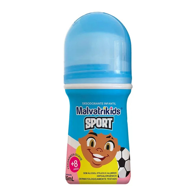 Desodorante Roll-On Infantil Malvatrikids Sport 65ml | Drogasil (BR)