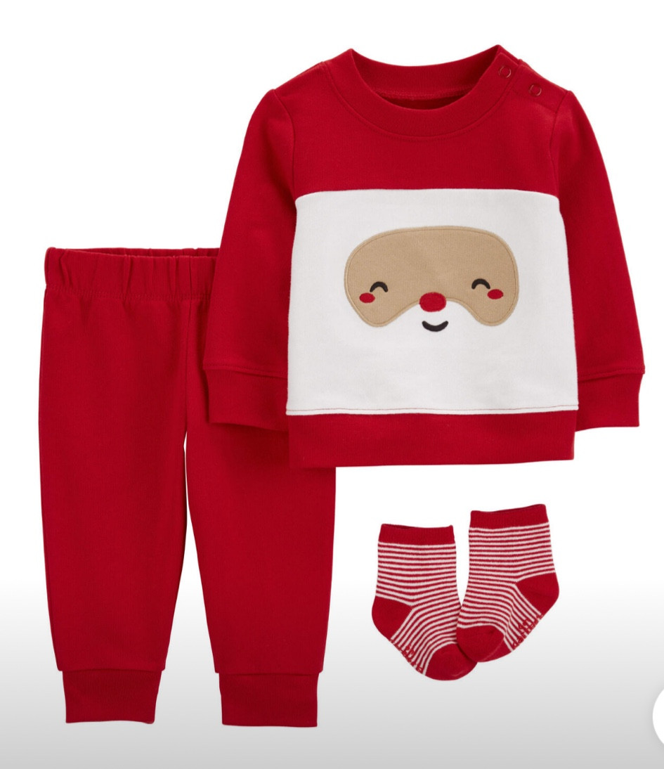 Gender neutral Christmas outfit #carters #babygirl #babyboy #christmas #sweats 

#LTKSeasonal #LTKFallSale #LTKBaby