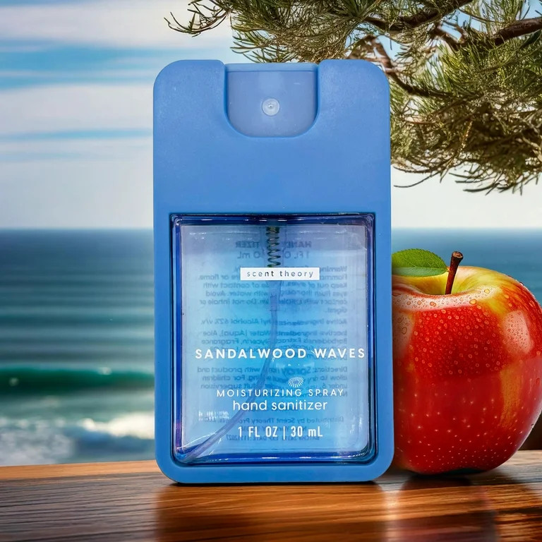 Scent Theory Hand Sanitizer Spray, Sandalwood Waves, 1 fl oz | Walmart (US)