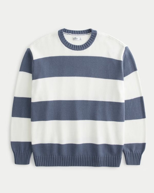 Oversized Crew Sweater | Hollister (US)