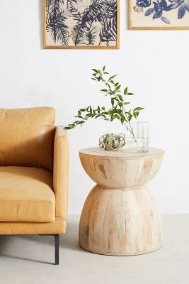 Betania Side Table, Hourglass | Anthropologie (US)