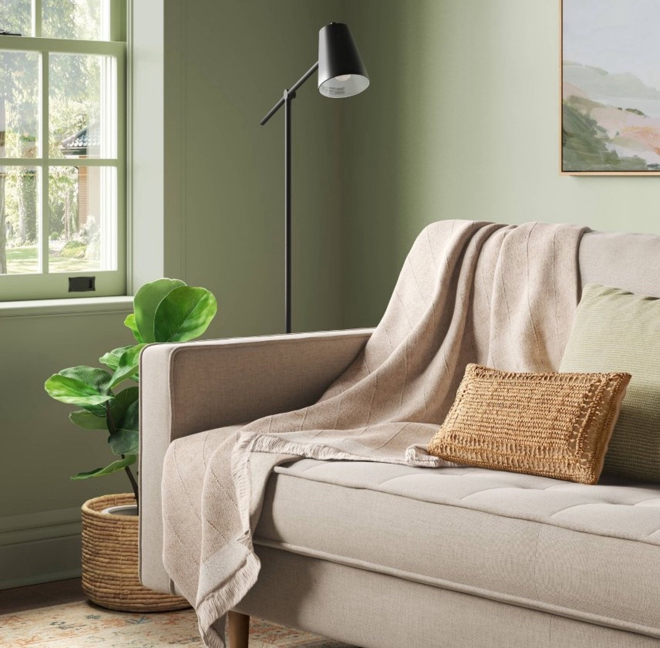 Lightweight Woven throw blanket 
Neutral or blue
Thresholdd

#LTKSeasonal #LTKHome