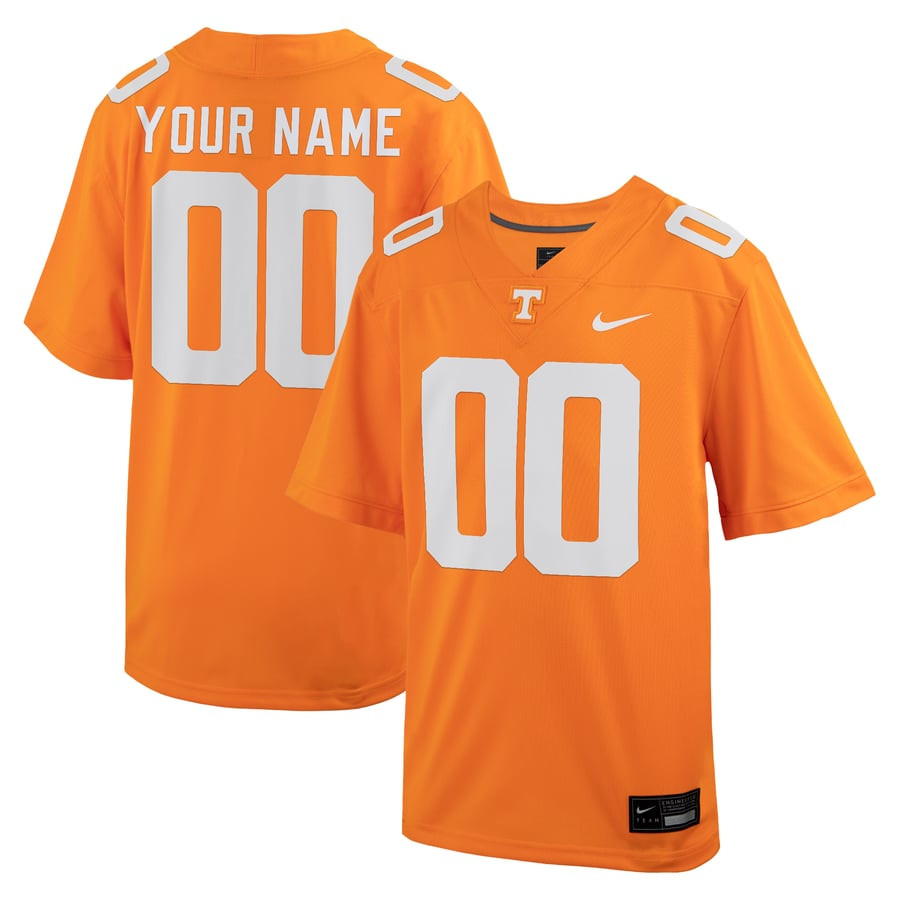 Tennessee Volunteers Nike Youth Custom Football Game Jersey – Tennessee Orange | Fanatics