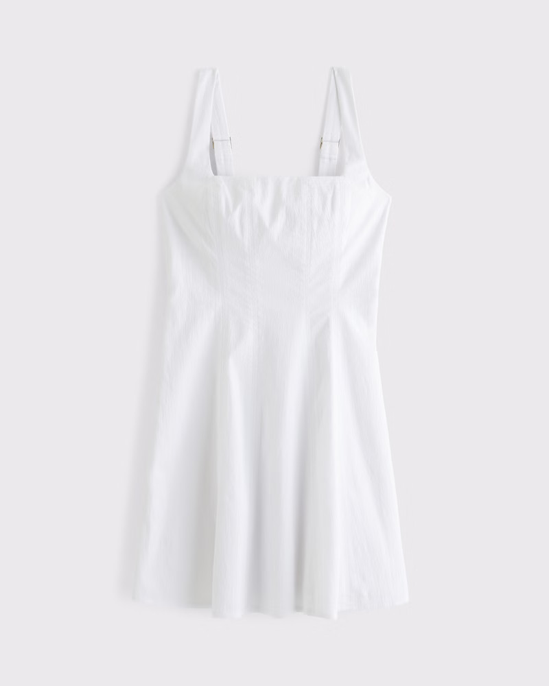 The A&F Mila Stretch Mini Dress | Abercrombie & Fitch (US)