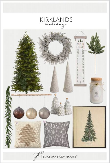 New holiday decor at Kirklands!

Wreath, Christmas tree, holiday countdown, stem, greenery, candle, ornaments, pillows, garland, winter, neutral, vintage, rustic 

#LTKHoliday #LTKhome #LTKSeasonal