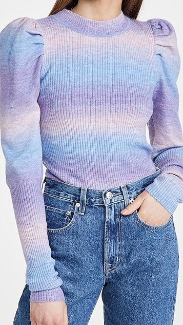 Puff Sleeve Sweater Top | Shopbop