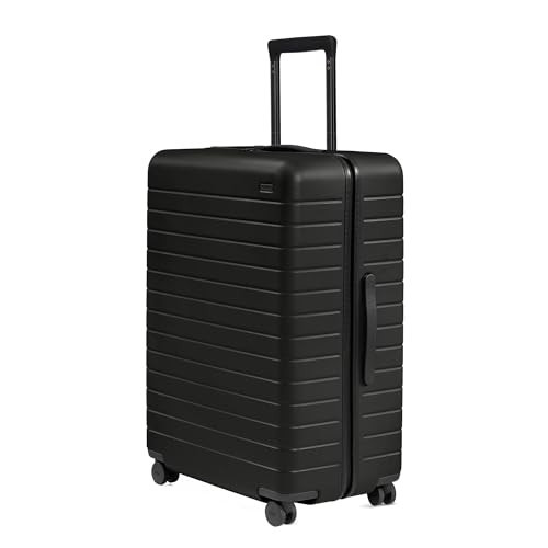 Away Large Checked Luggage, 29 Inch Hardside Suitcase with Spinner Wheels, Lightweight & Durable, TSA Lock, Jet Black | Amazon (US)