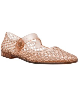 Dv Dolce Vita Women's Mulaney Jelly Buckle Mary Jane Flats - Red Vinyl | Macy's