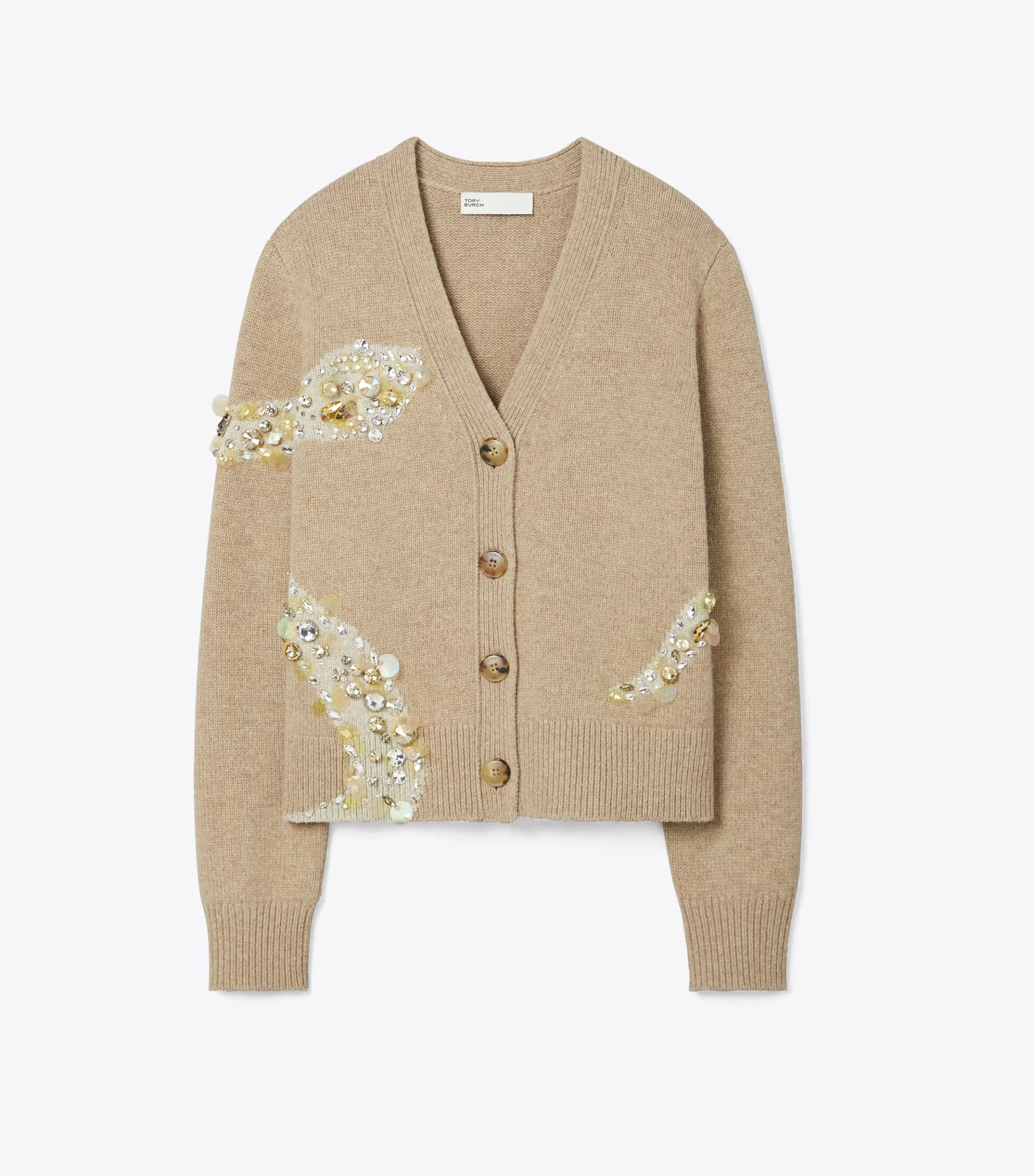 Embellished Snake Cardigan: Women's Designer Sweaters | Tory Burch | Tory Burch (US)