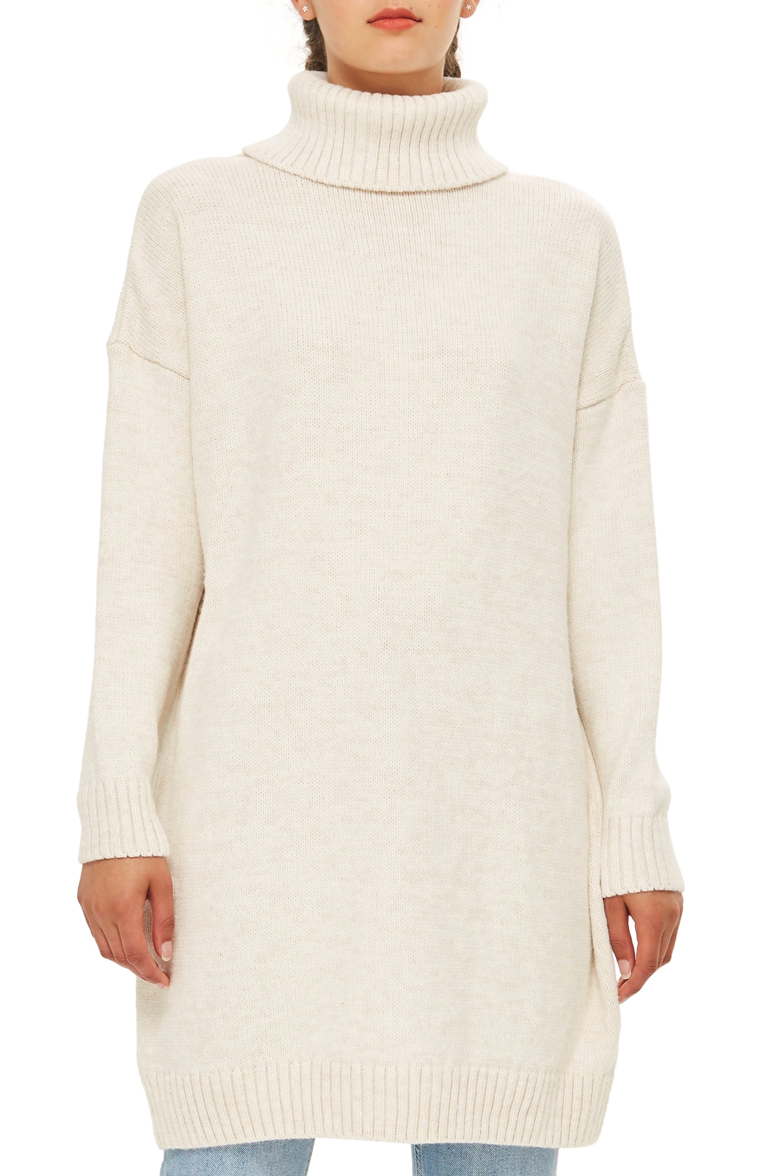 Topshop Turtleneck Sweater Dress | Nordstrom