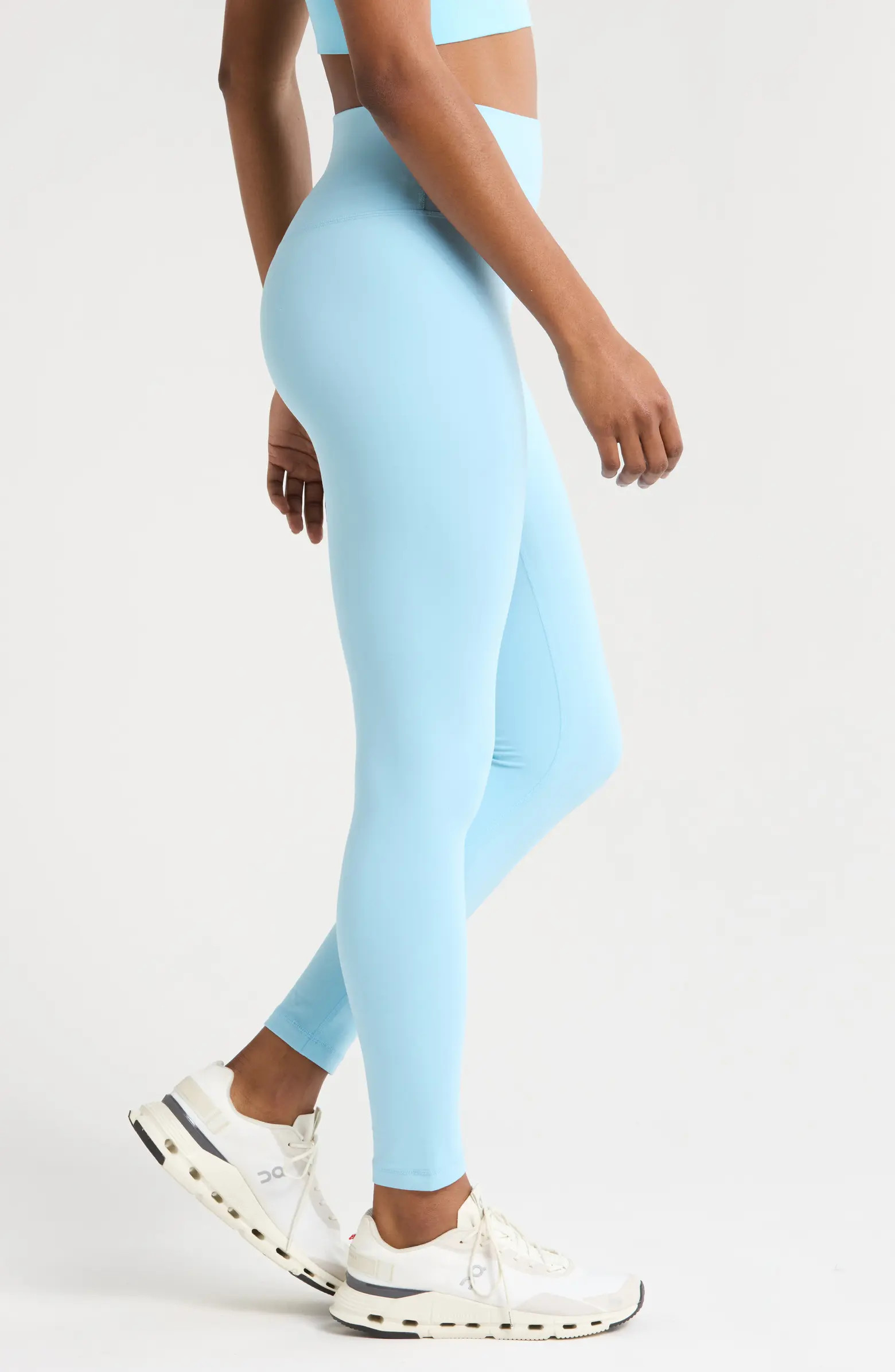 Zella Studio Luxe High Waist 7/8 Leggings | Nordstromrack | Nordstrom Rack