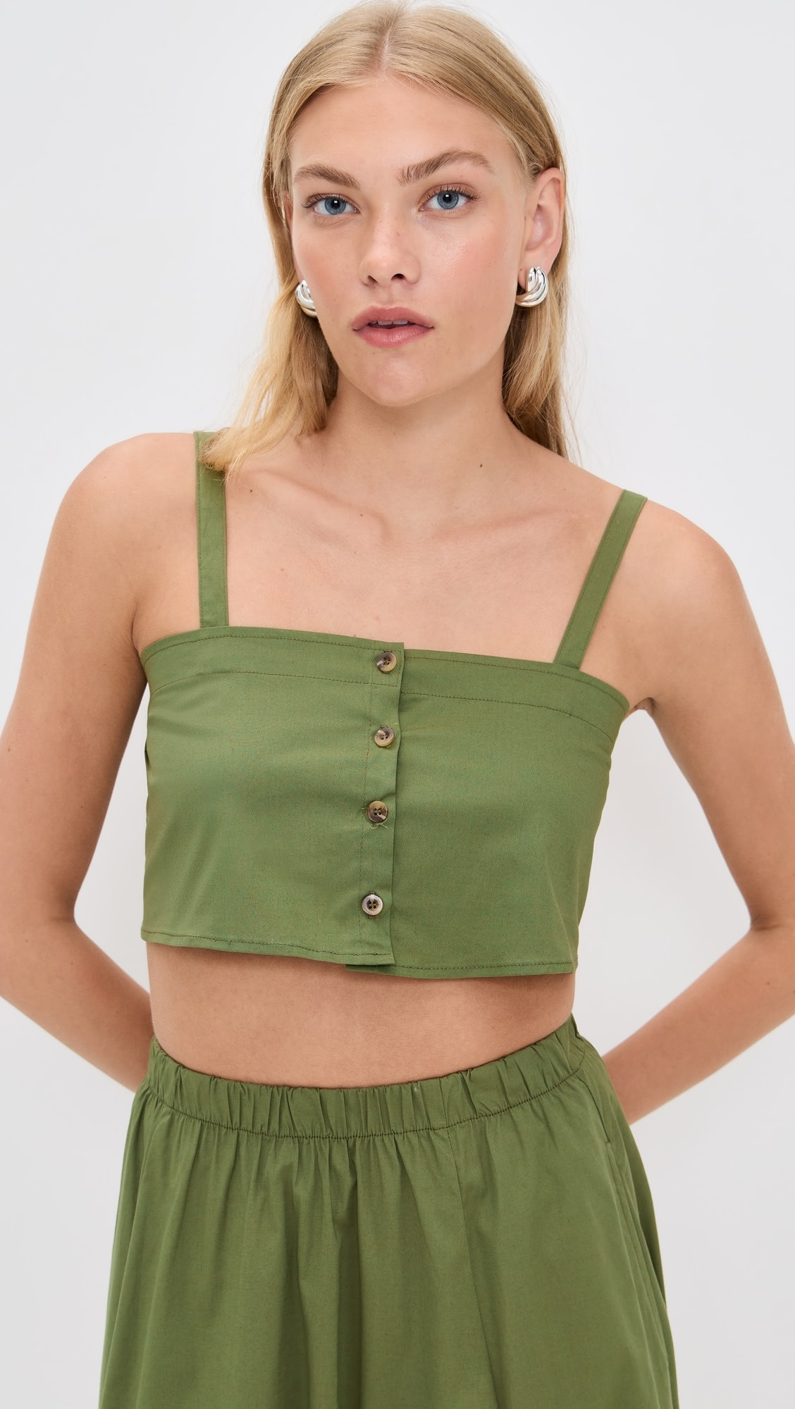 Poplin Martha Top | Shopbop
