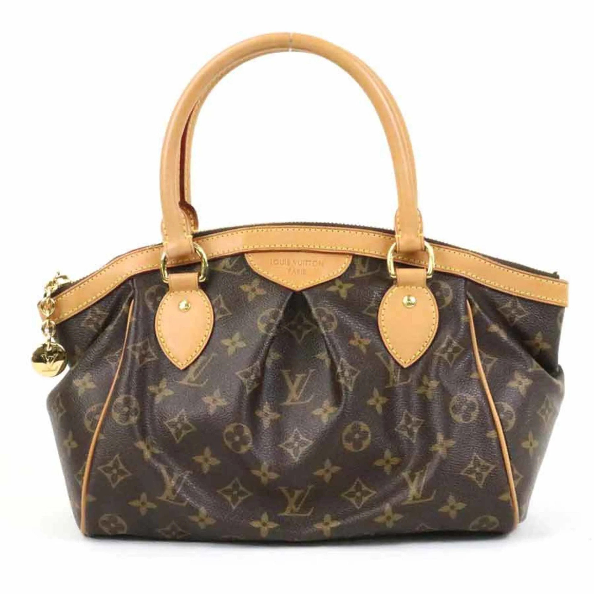 Pre-Owned Louis Vuitton LOUIS VUITTON Handbag Monogram Tivoli PM Canvas Brown Gold Women's M40143... | Walmart (US)