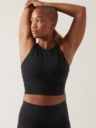 Conscious Crop Bra D-DD | Athleta