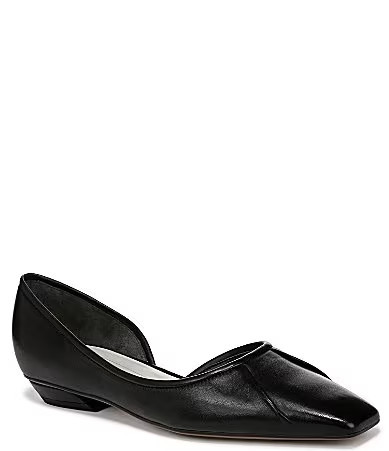 Sarto by Franco Sarto Debrah Leather d'Orsay Flats - 6 | Dillard's