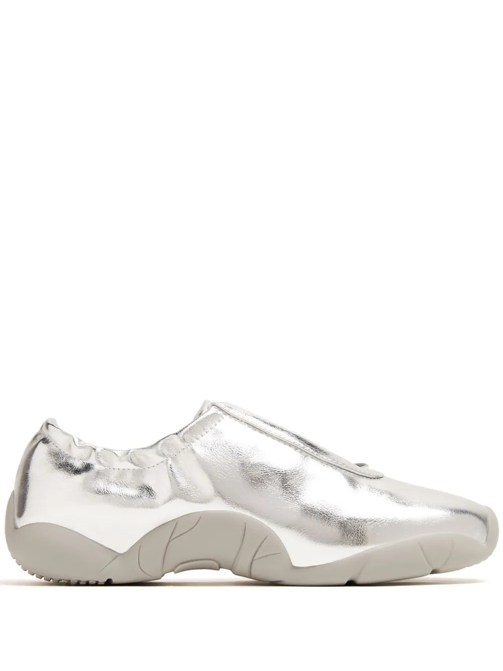 JW Pei Flavia Ballerina sneakers - Silver | Farfetch Global