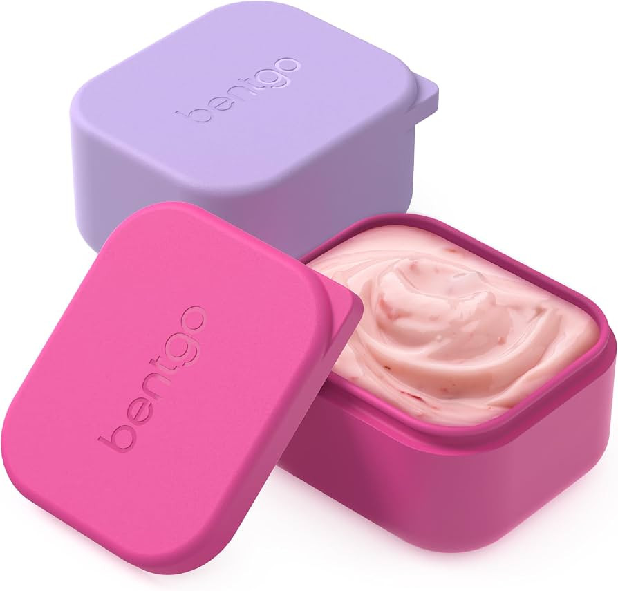 Bentgo Sidekicks 2-Pack Silicone Container Set - Dipping Sauce Cups for Condiments & Small Snacks... | Amazon (US)