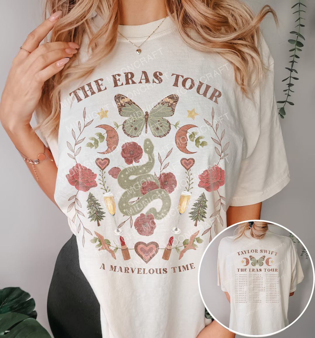 The Eras Tour | Graphic Shirt | Merch, Swiftie, Lyrics, Concert, Retro, Gift, Vintage, Unisex Tee | Etsy (US)