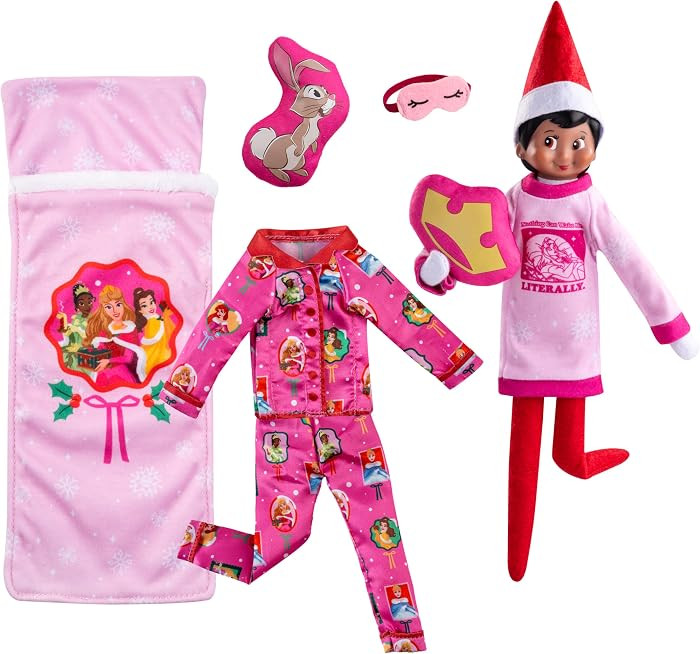 The Elf on the Shelf Disney Princess Royal Slumber Party Set & Props | Amazon (US)