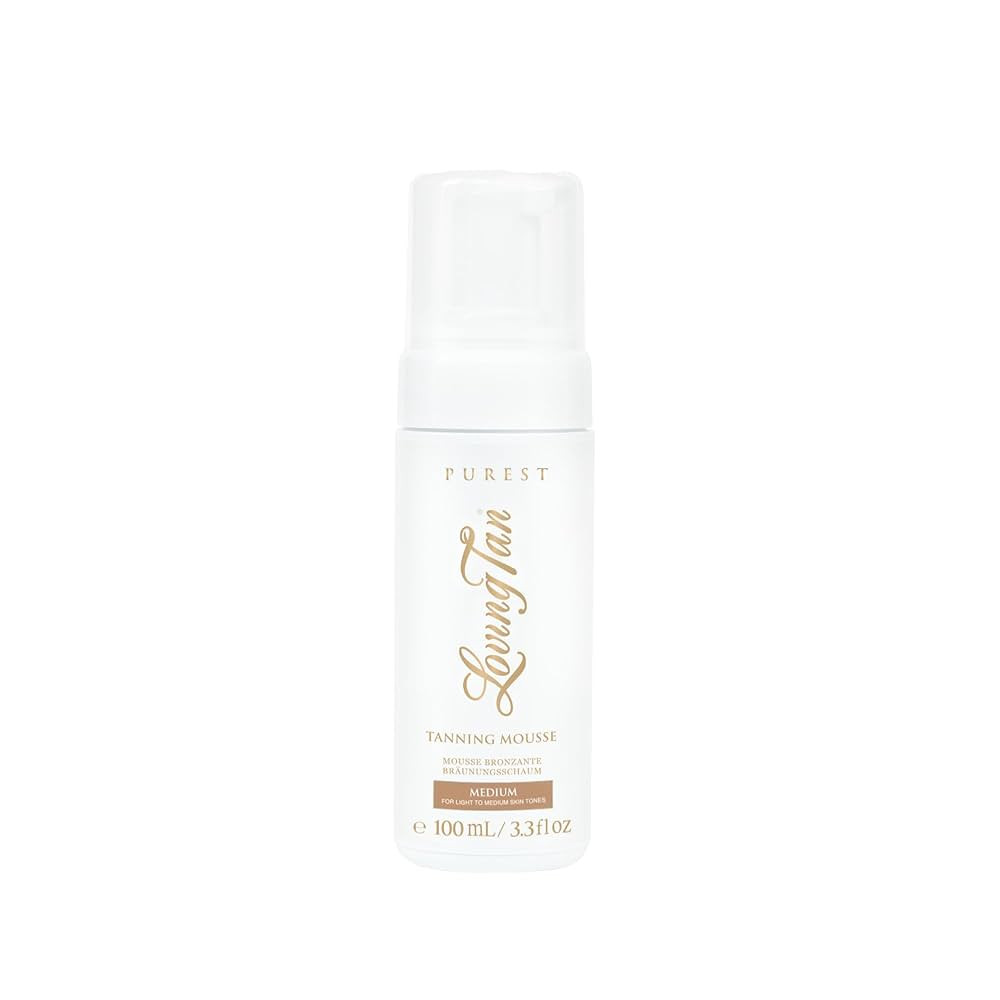 Loving Tan Purest Tanning Mousse, Medium - Sunless Tanner Made From 97% Certified Organic & Natur... | Amazon (US)