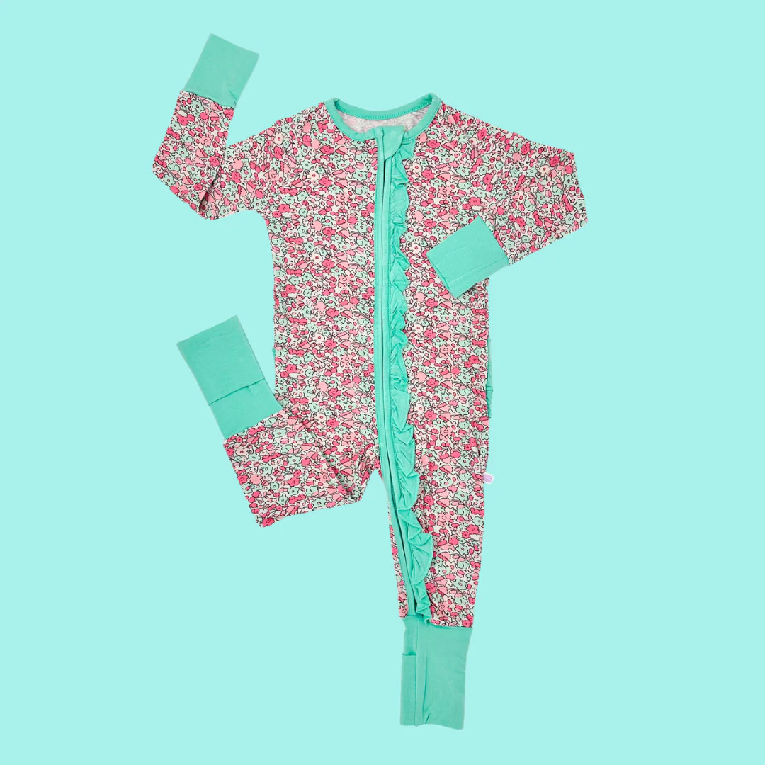 Tessa Premium Ruffle Romper (FINAL SALE) | Poppy Kids Co