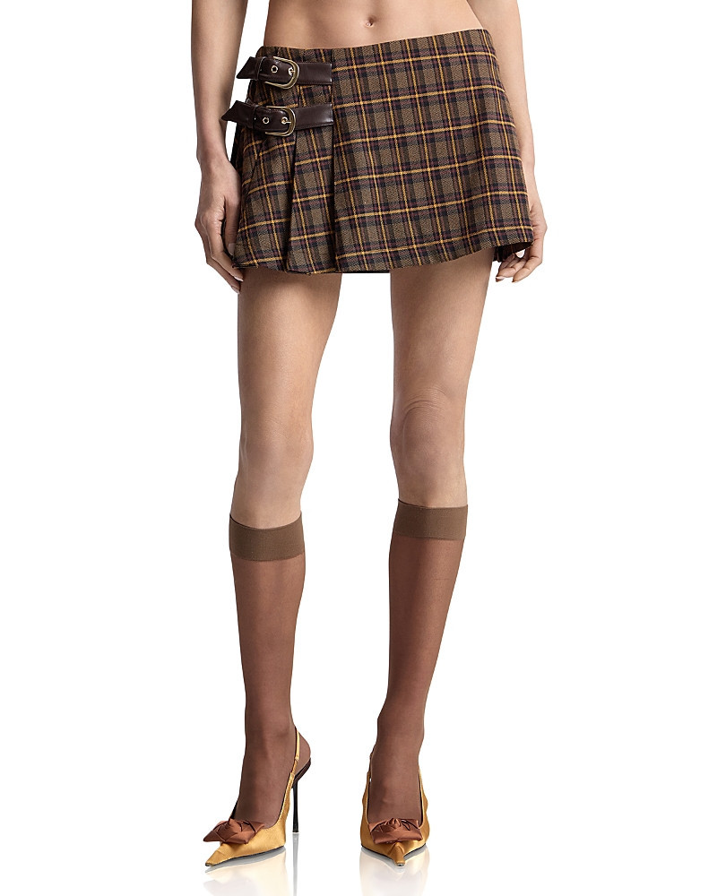 Avec Les Filles Belted Pleated Skort | Bloomingdale's (US)