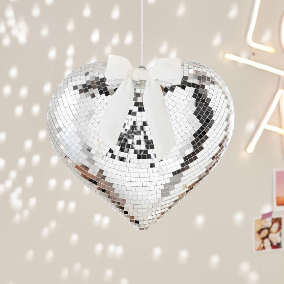 Heart Disco Ball | Pottery Barn Teen