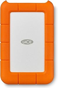 LaCie (LAC9000633) Rugged Mini 4TB External Hard Drive Portable HDD – USB 3.0 USB 2.0 Compatibl... | Amazon (US)