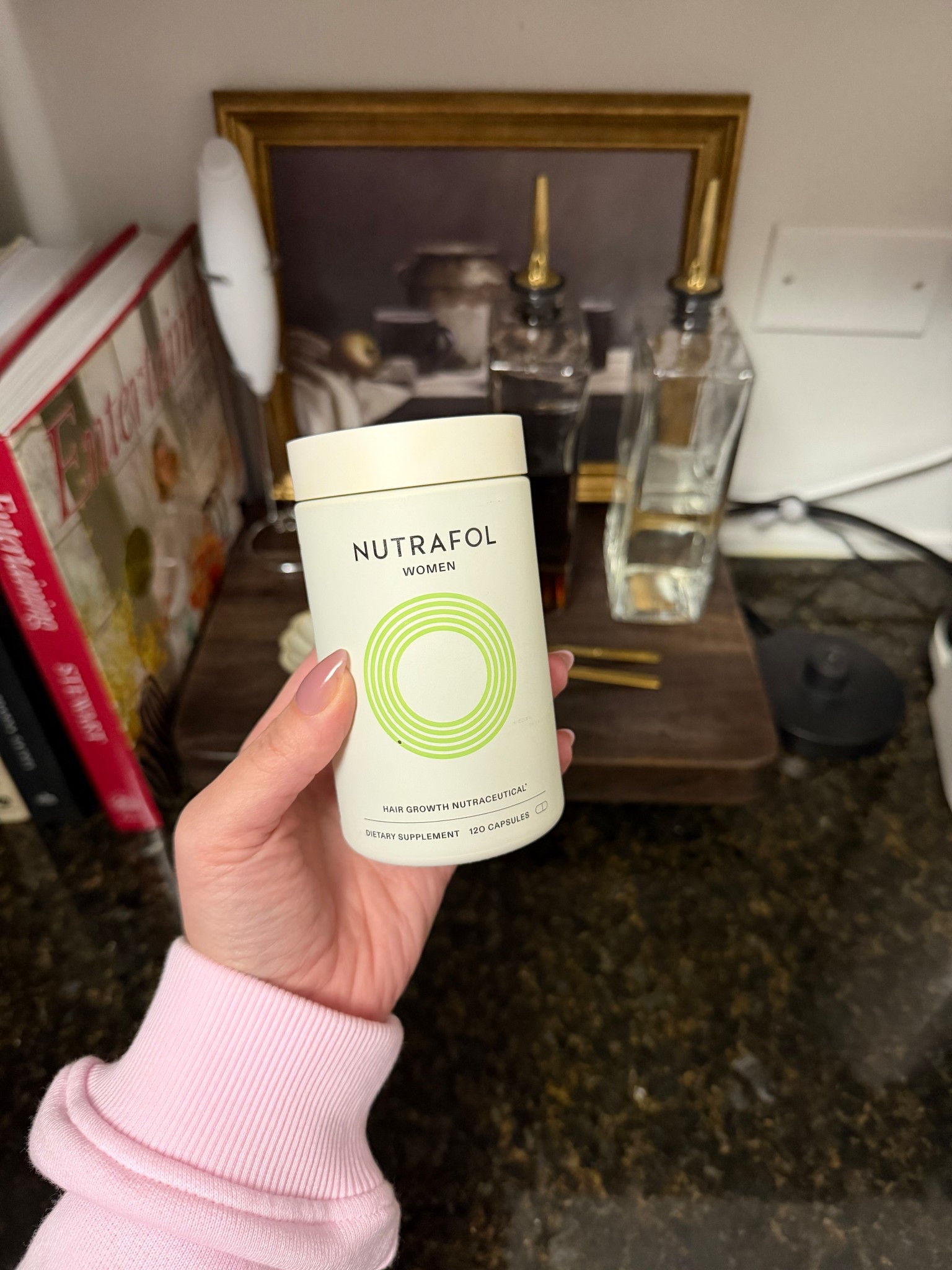 Extra $50 off a 3 or 6 month subscription of Nutrafol! I started taking Nutrafol Core for Women after hearing so many good things about it, and it’s become a staple in my routine. It’s a hair wellness supplement designed to support stronger, healthier hair from within by targeting things like stress, hormones, and overall scalp health. If you’re dealing with thinning, shedding, or just want to support your hair long term, this is one of the most talked-about supplements for a reason. 

#LTKgrwm #LTKdayinmylife #LTKSpringSale