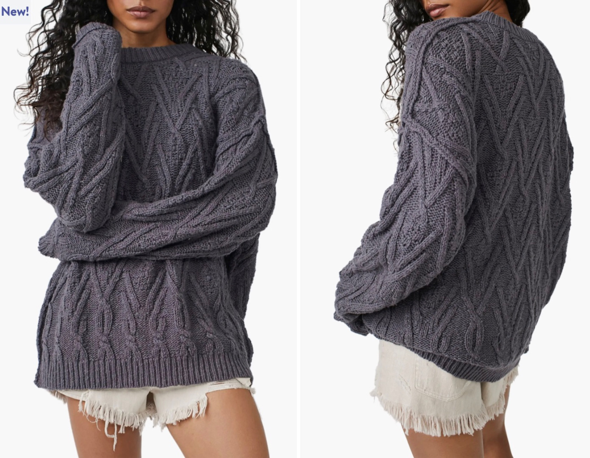 Isla Cable Stitch Tunic Sweater curated on LTK