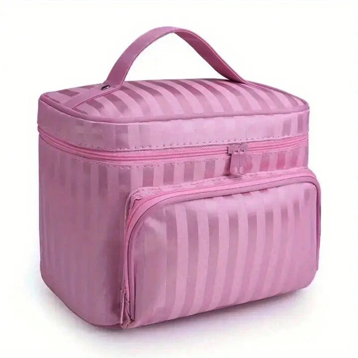 DAONIAO Large Capacity Makeup Bag, Multifunctional Zipper Toiletry Bag, Cosmetic Organizer Pouch, Travel Handheld Makeup Casemakeup Bag Makeup Pouch Skincare Bag Toiletry Bag Packing Cubes,Travel Essentials Cruise Essentials Dorm Essentials,Wedding Bridesmaid Gifts,Mom Gifts,Birthday Gifts,Gifts For Friends And Teachers,Home Decor,Bathroom Livingroom Bedroom Decor,Bathroom Organizer,Jewelry Organizer,Lip Oil Organizer,Nail Polish Organizer Makeup Travel Toiletry Organizer Essentials Gifts Storage Zipper Accessories Nail | SHEIN