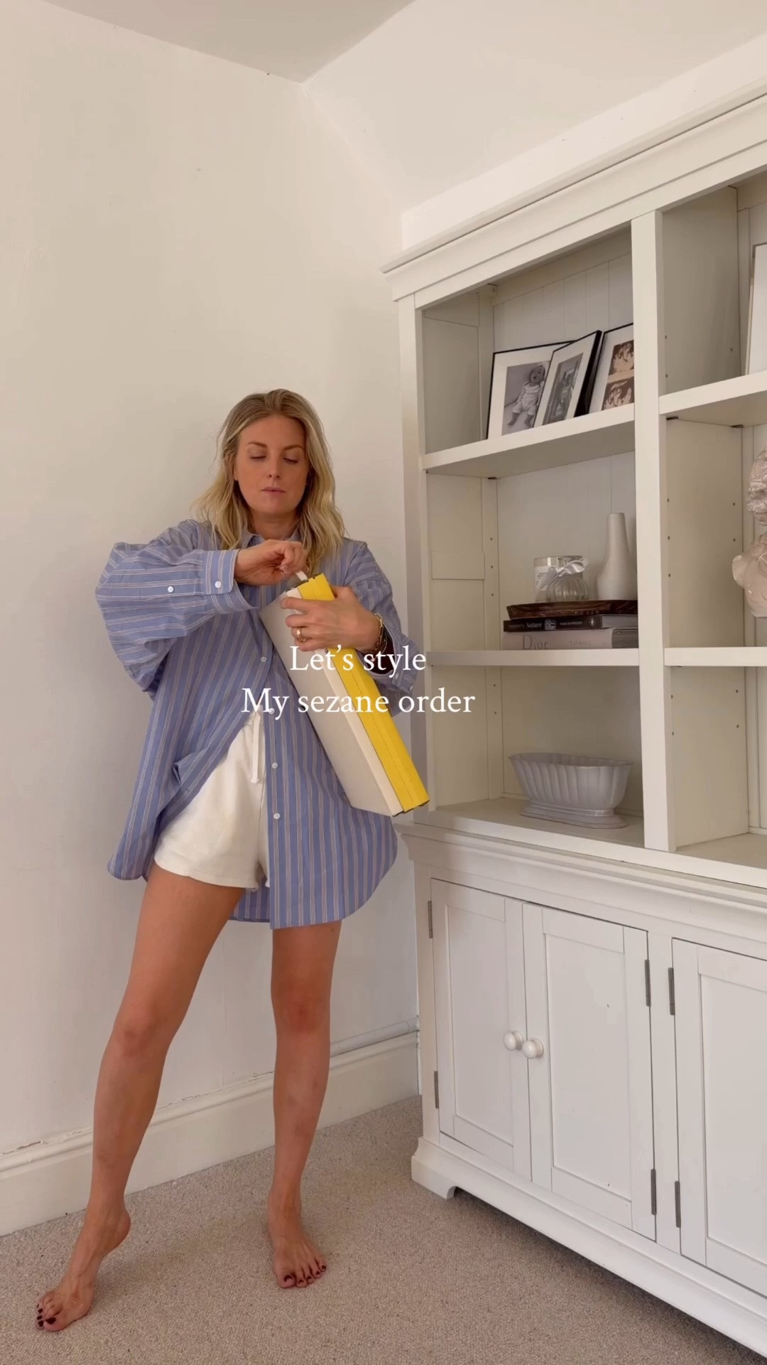 NEw in, sezane haul, sezane unboxing , easy outfit, holiday outfit, summer outfit, white trousers, embroidered top

#LTKuk #LTKsummer #LTKunboxing