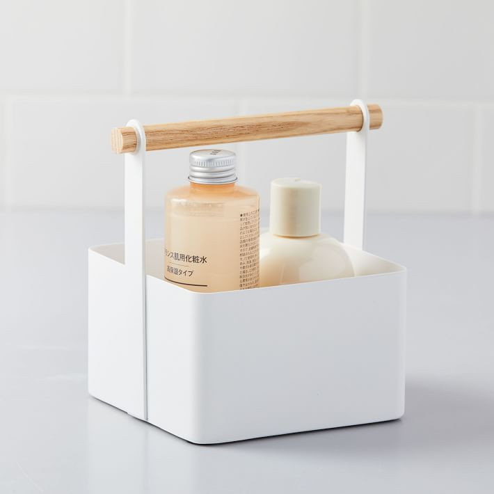 Wood Handle Bath Caddy | West Elm (US)