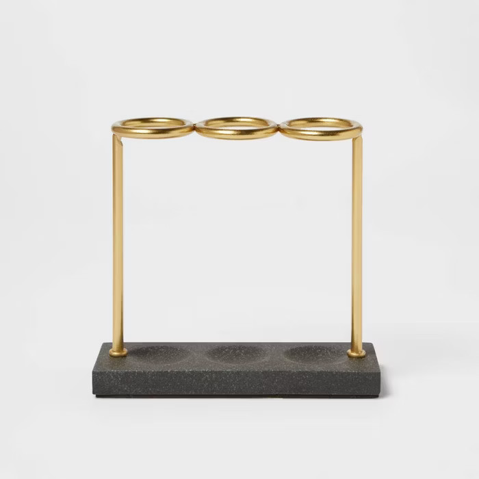 Solid Toothbrush Holder Gold Wire - Threshold™ | Target