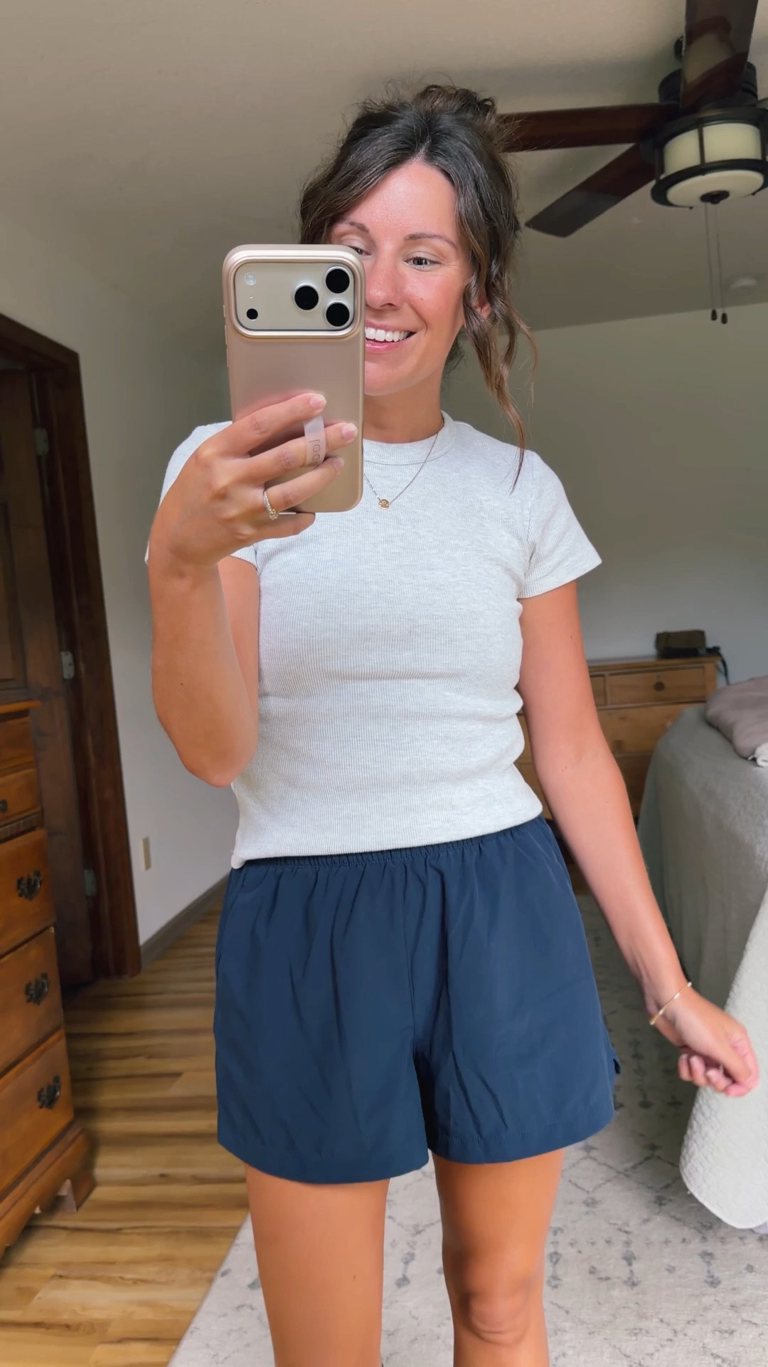 small in my tee and xxs in my athletic shorts (so comfy—built in briefs!) my sandals are size 36.

#LTKPetite #LTKSeasonal #LTKootd