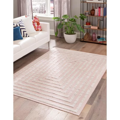 Sabrina Soto 4' 5 x 6' 0 Pink Casa Toluca Area Rug | Target