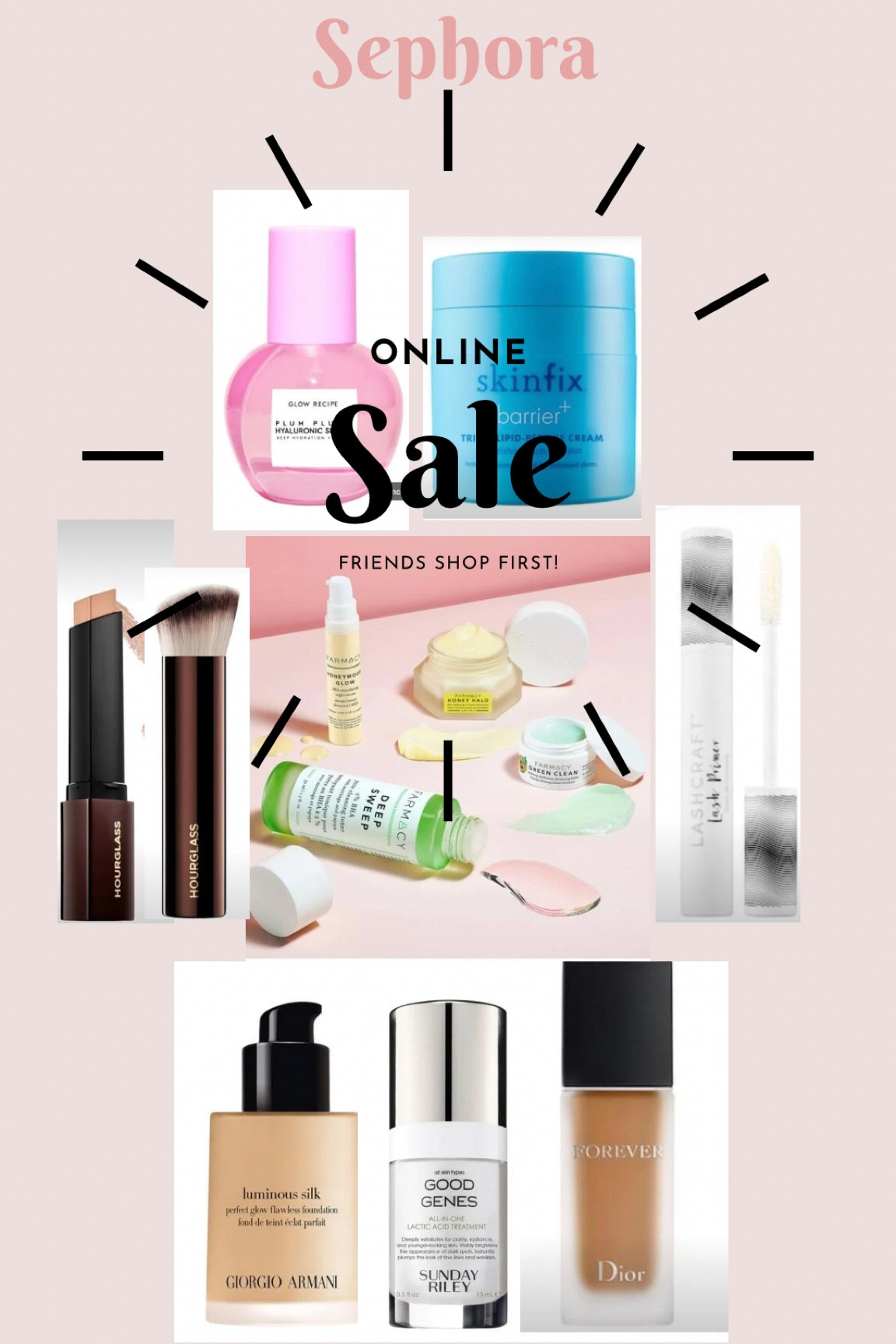 Sephora products-@farmacy @hourglass @sundayriley @skinfix 
#beautyover50 #fashionover50 #goodgenes 

#LTKFind #LTKbeauty #LTKBeautySale