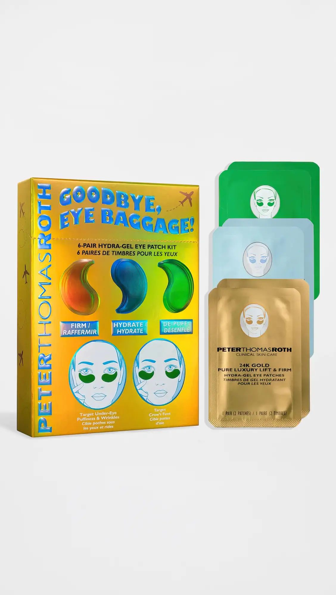 Peter Thomas Roth Goodbye, Eye Baggage! 6-Pair Hydra-Gel Eye Patch Kit | Shopbop | Shopbop
