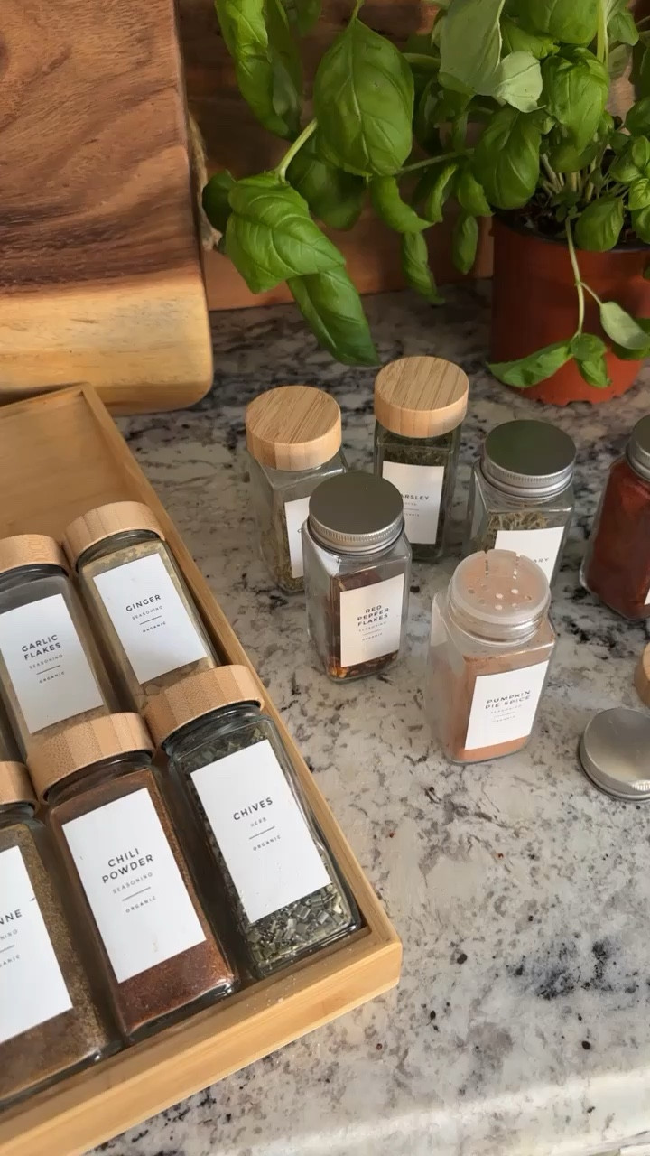 Upgraded our spice jars! 

#LTKhome