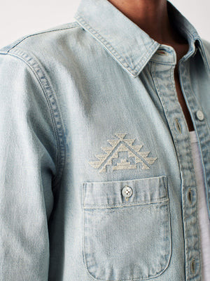 B.YELLOWTAIL X Cheyenne Mountain Shirt | Faherty