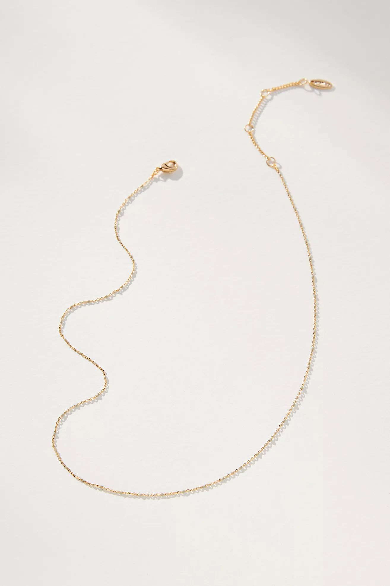 Delicate Jeweled Chain Necklace | Anthropologie (US)