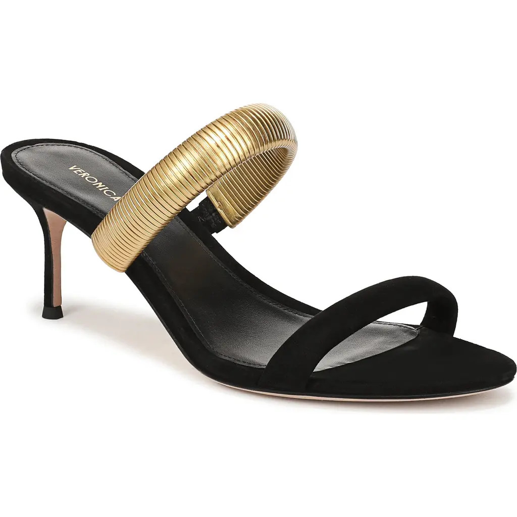 Veronica Beard Tobin Slide Sandal in Black at Nordstrom, Size 11 | Nordstrom